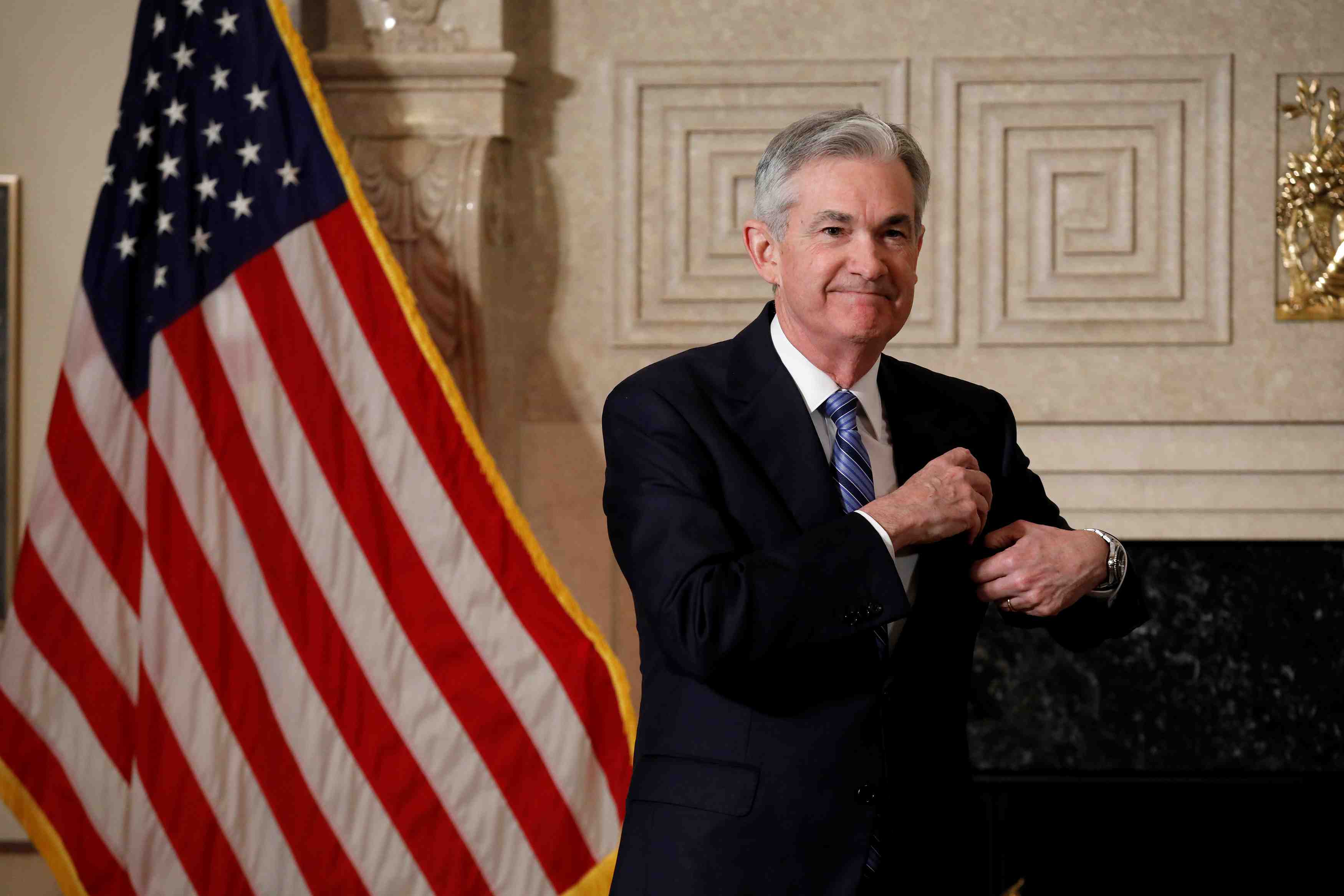 Powell: la fed restera attentive a la stabilite financiere