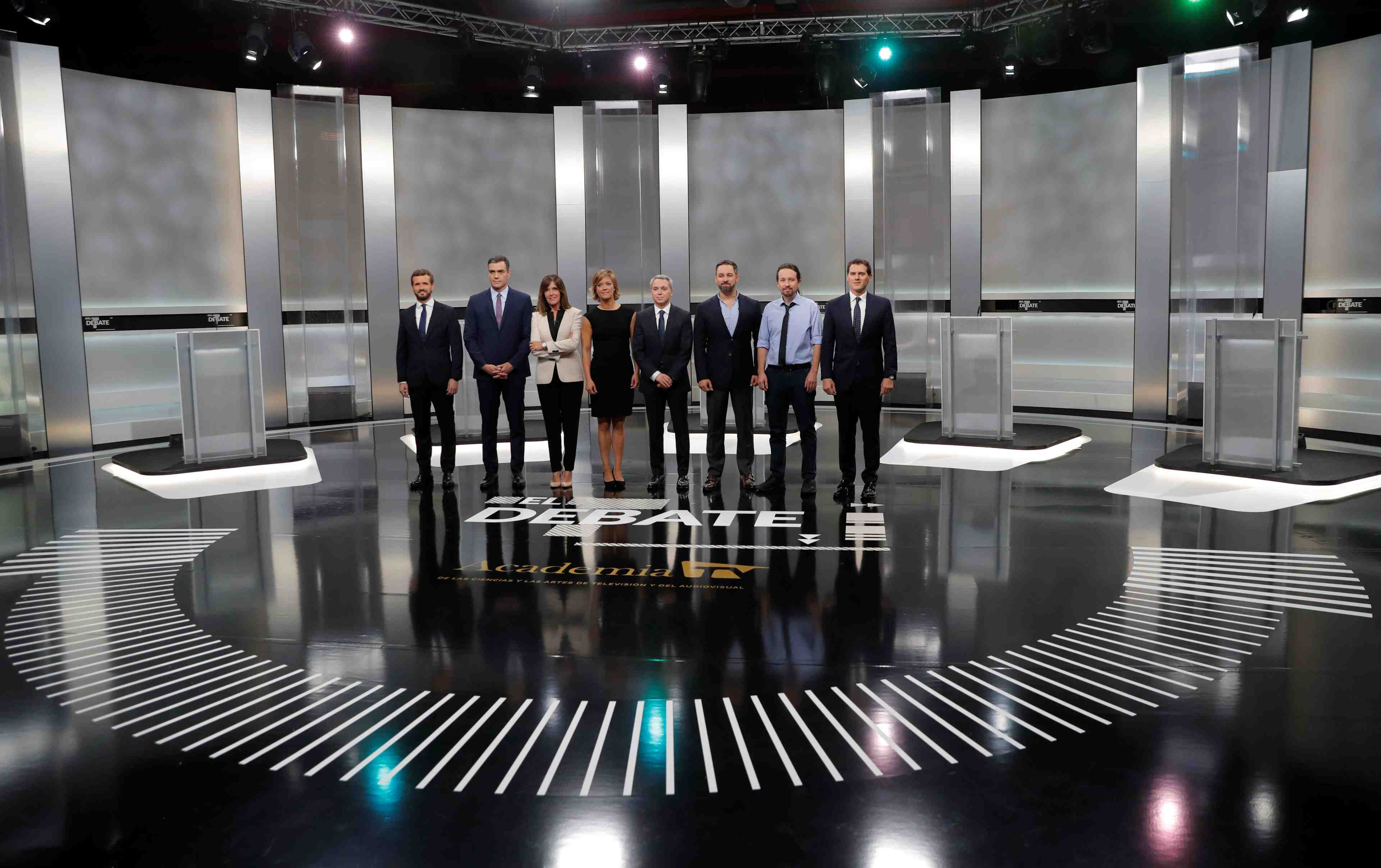 La question de la catalogne au coeur d'un debat electoral en espagne