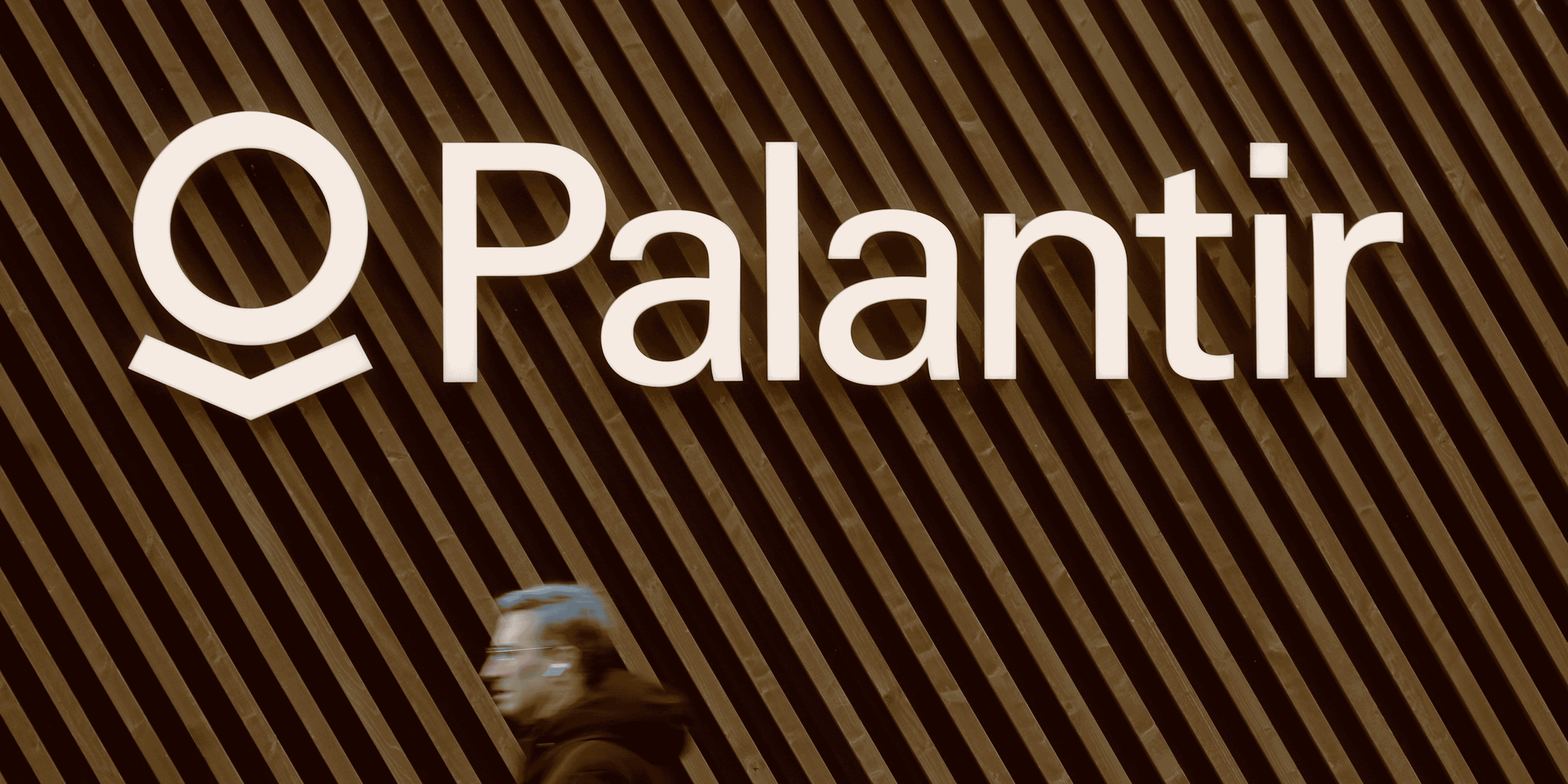 Logo Palantir, spécialiste américain de l'analyse de données