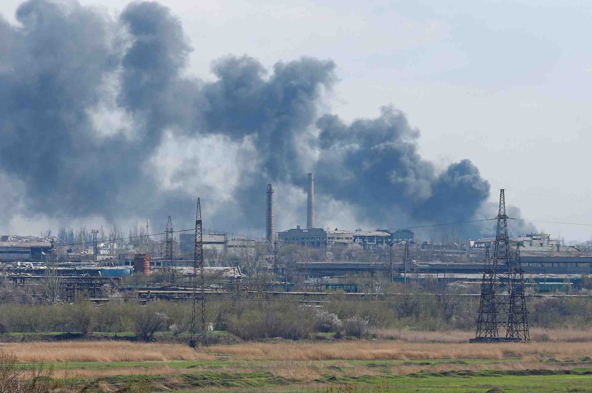 Poutine ordonne un siege plutot qu'un assaut a l'usine azovstal de marioupol
