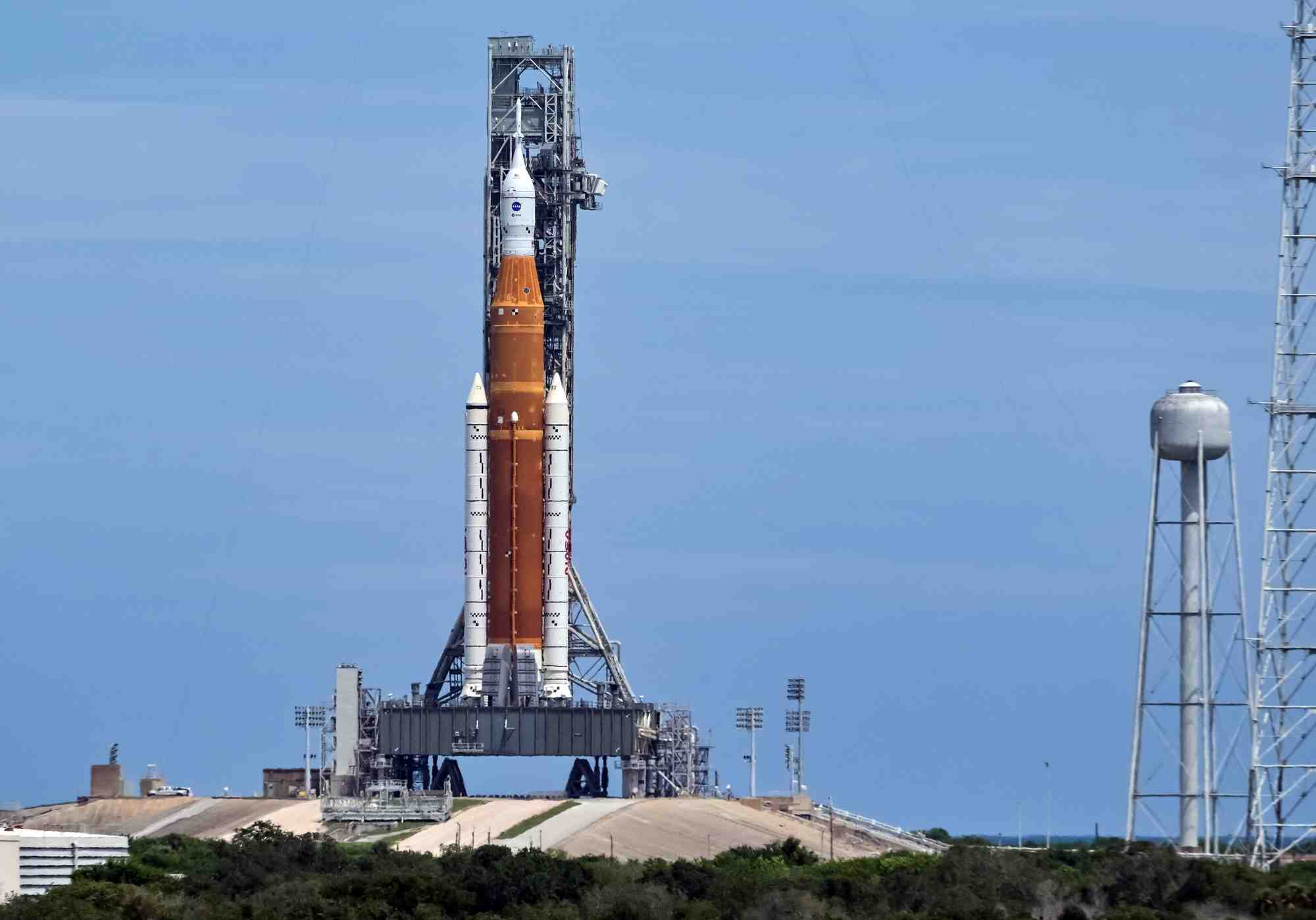 La nasa reporte a samedi le lancement de sa fusee nouvelle generation