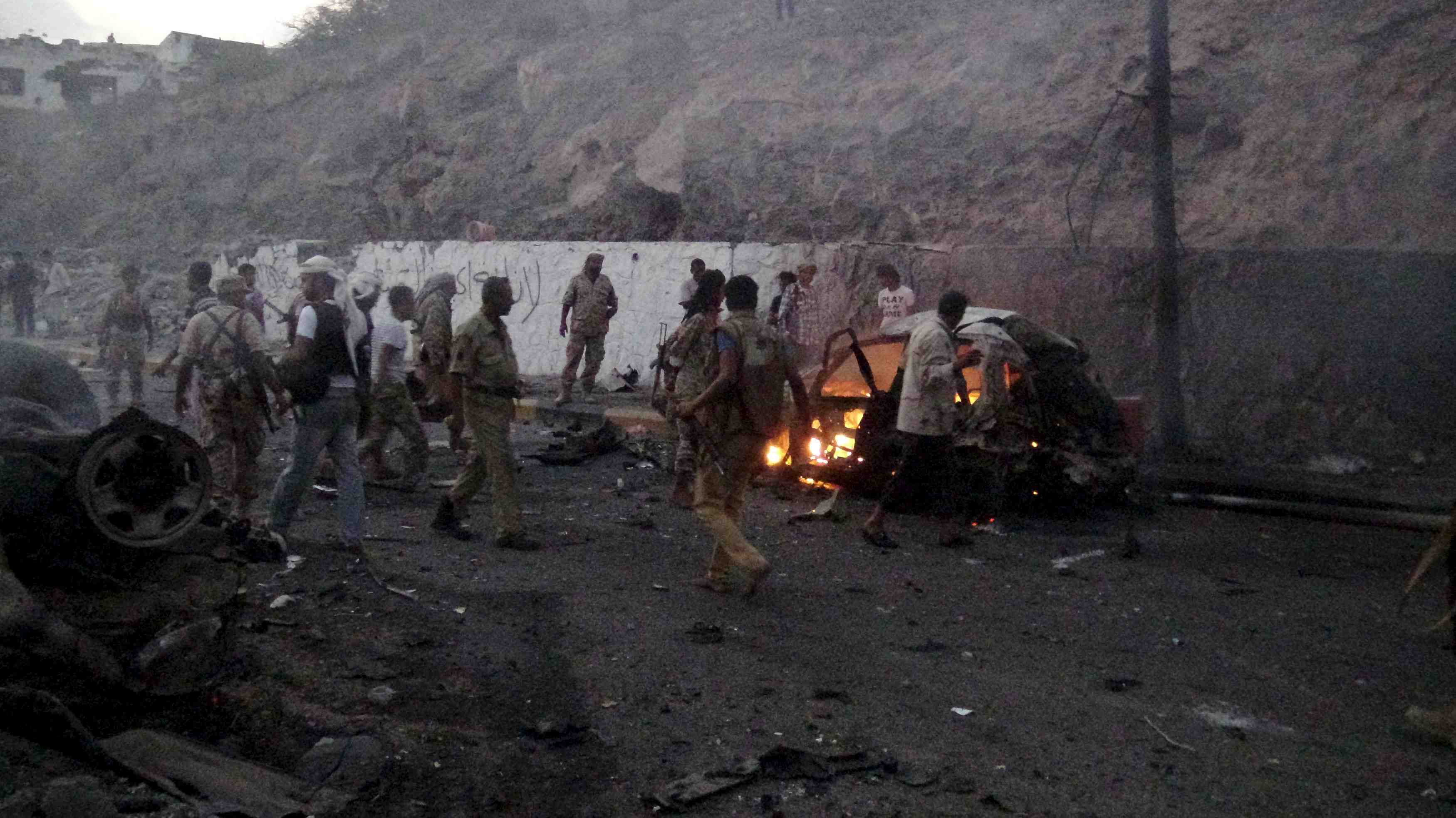 Attentat suicide a aden au yemen