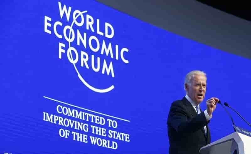Joe Biden, 2016, Forum économique mondial de Davos, World Economic Forum (WEF), Suisse, Vice-président du président des Etats-Unis, Barck Obama,
