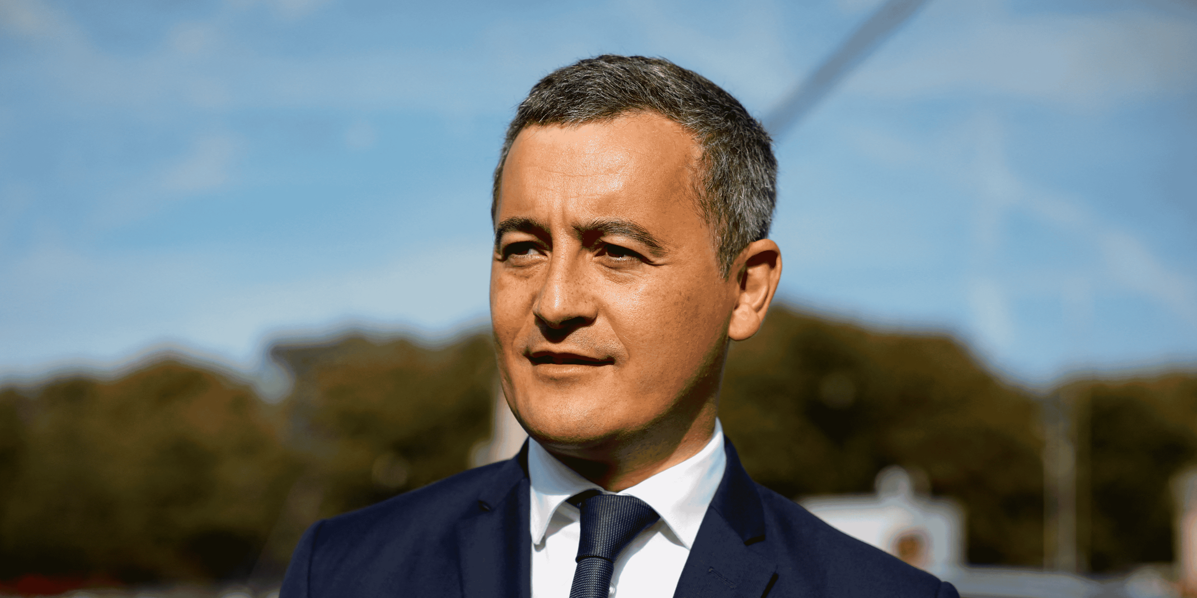 Photo du ministre de l'interieur, gerald darmanin