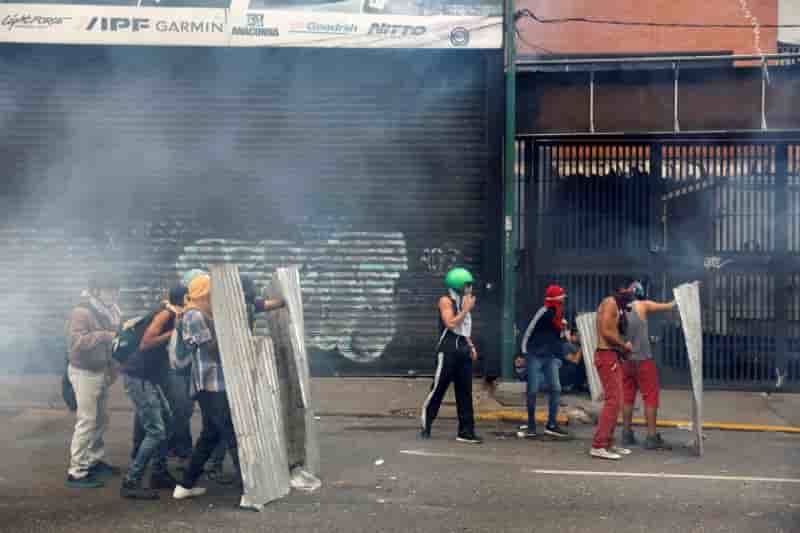 L'opposition a nouveau dans la rue au venezuela