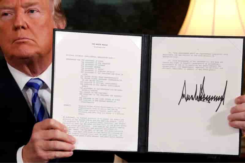 Nucleaire: israel, ryad et des pays du golfe saluent le retrait americain