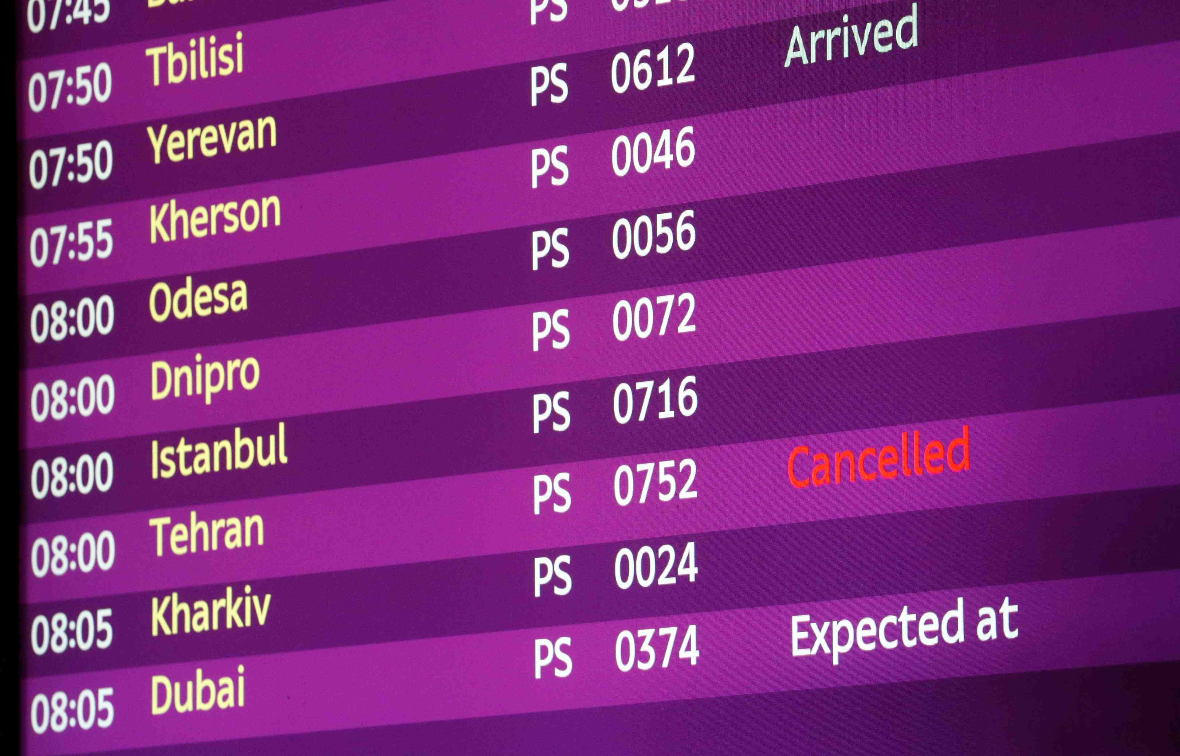 Ukraine airlines: le bea annonce l'envoi d'un representant en iran