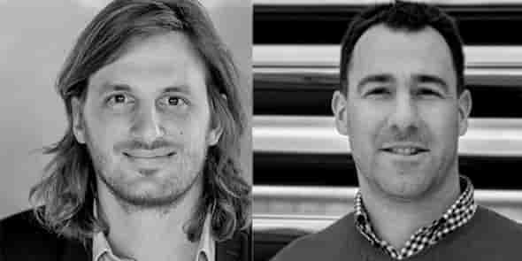Loïc Soubeyrand (Lunchr) et Vincent Usache (Microphyt, sélectionnés dans la première promotion du French Tech 120.