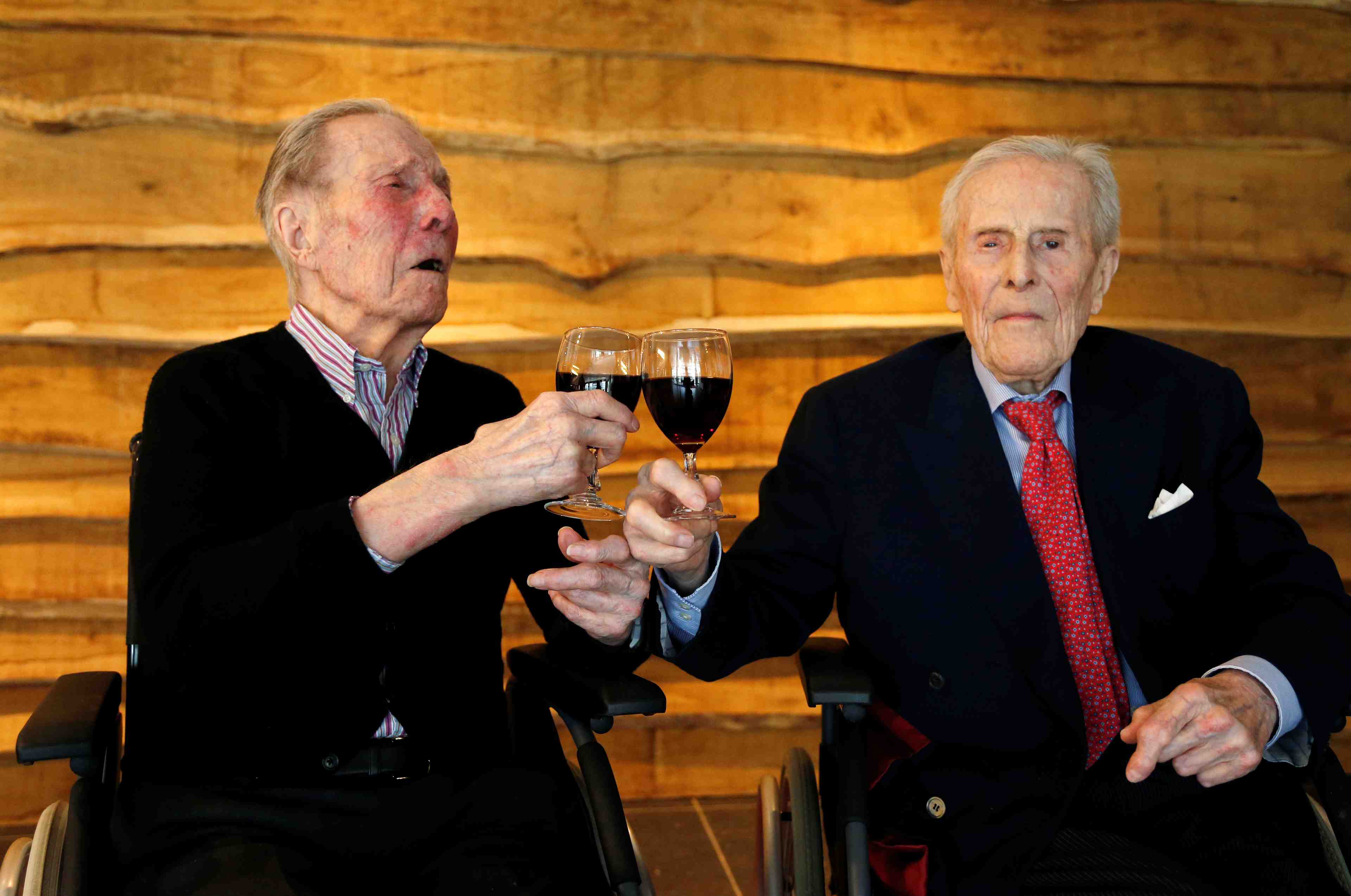 Anniversaire des plus vieux jumeaux du monde