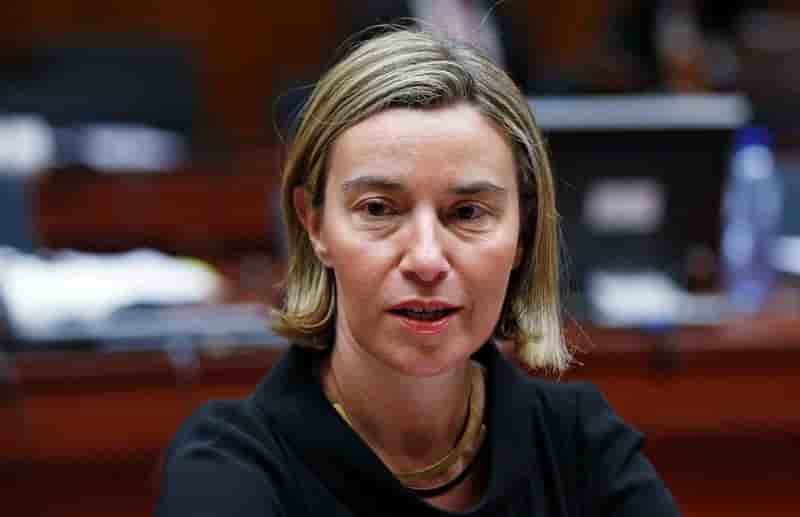 Mogherini (ue) regrette le retrait de la russie de la cpi