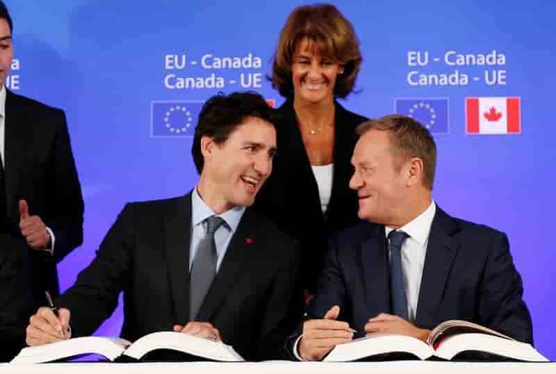 Application "provisoire" du ceta a partir du 21 septembre