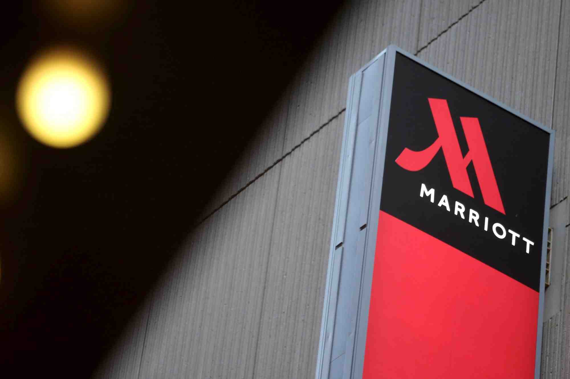 Affichage pour le new york marriott marquis a manhattan