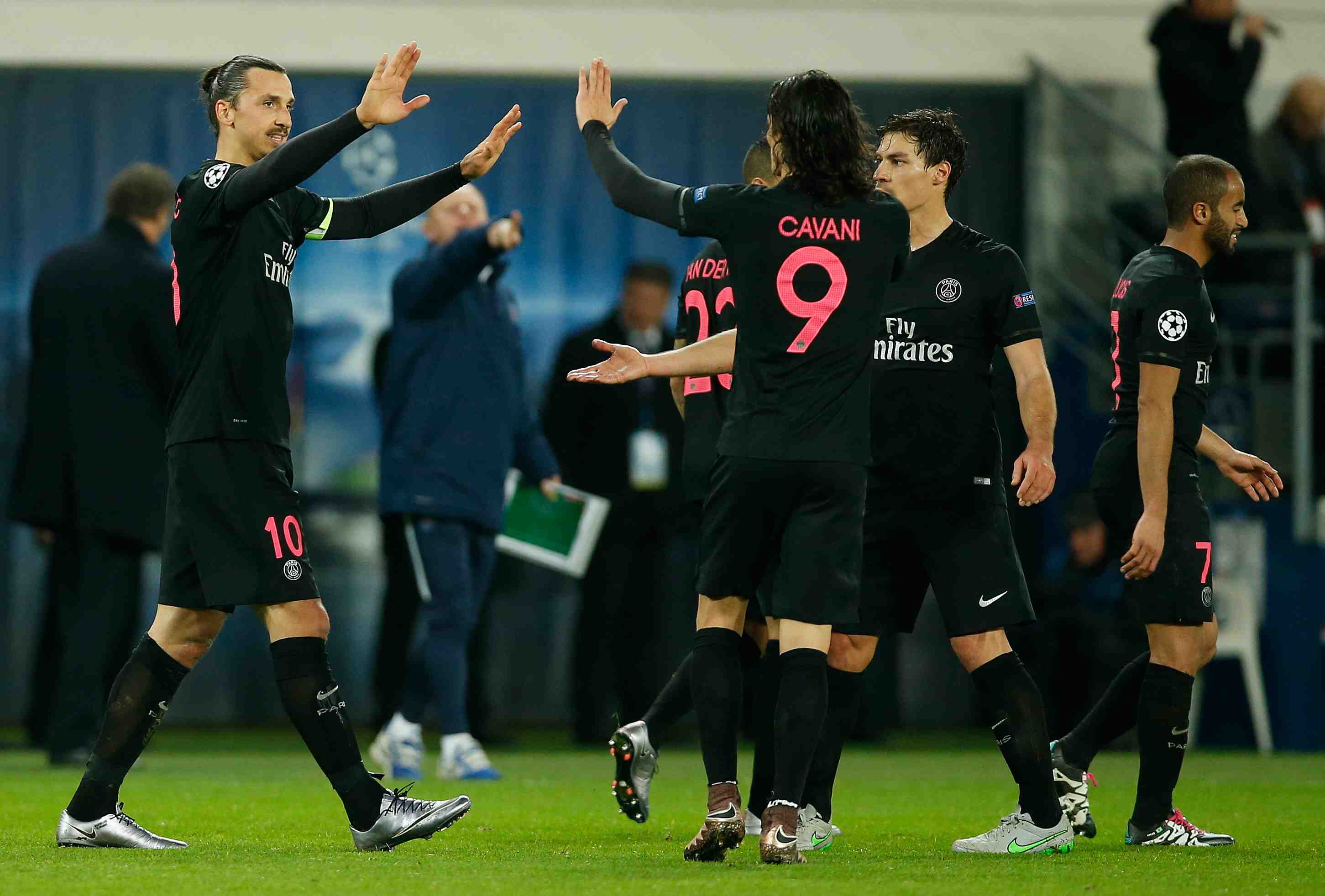 Le psg s'impose face au shakhtar et termine deuxieme du groupe