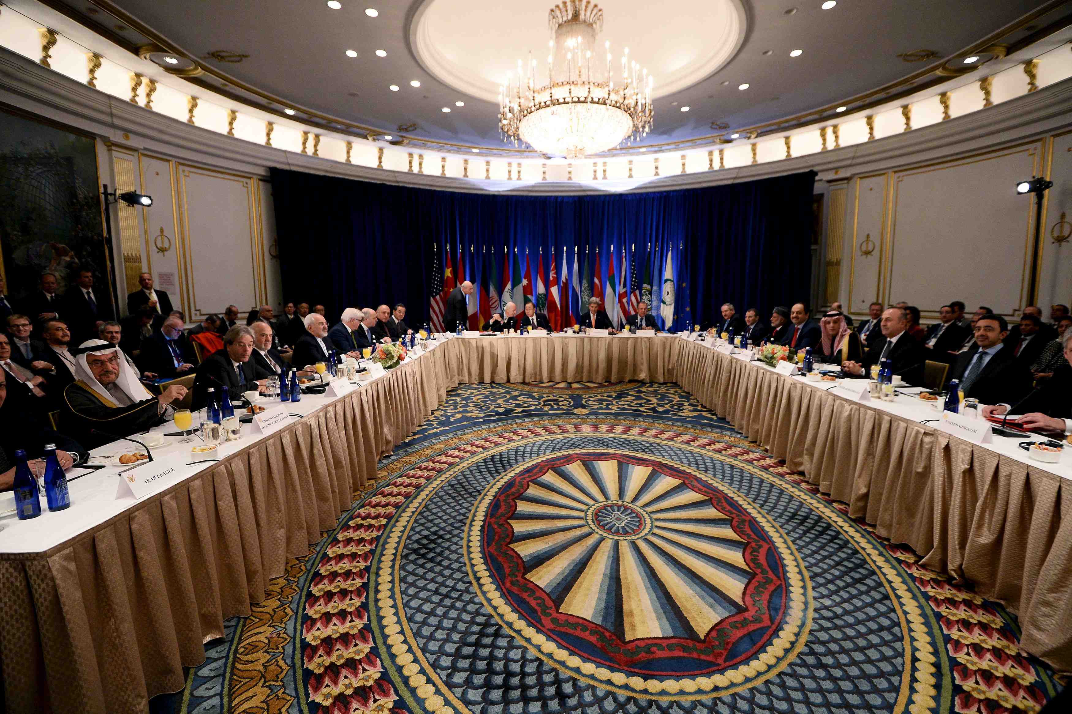 Nouvelle reunion sur la syrie a new york