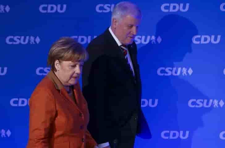 La cdu-csu de merkel creuse l'ecart sur le spd, selon un sondage forsa