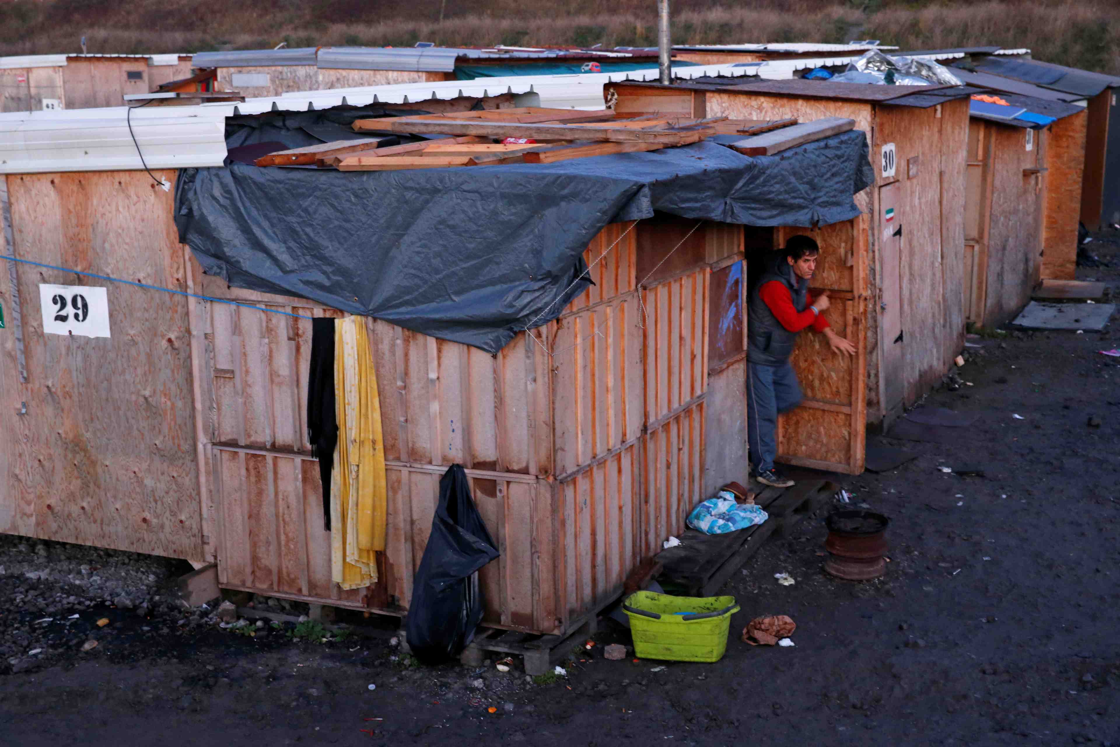 France: nouvelle evacuation de migrants a grande-synthe (nord)