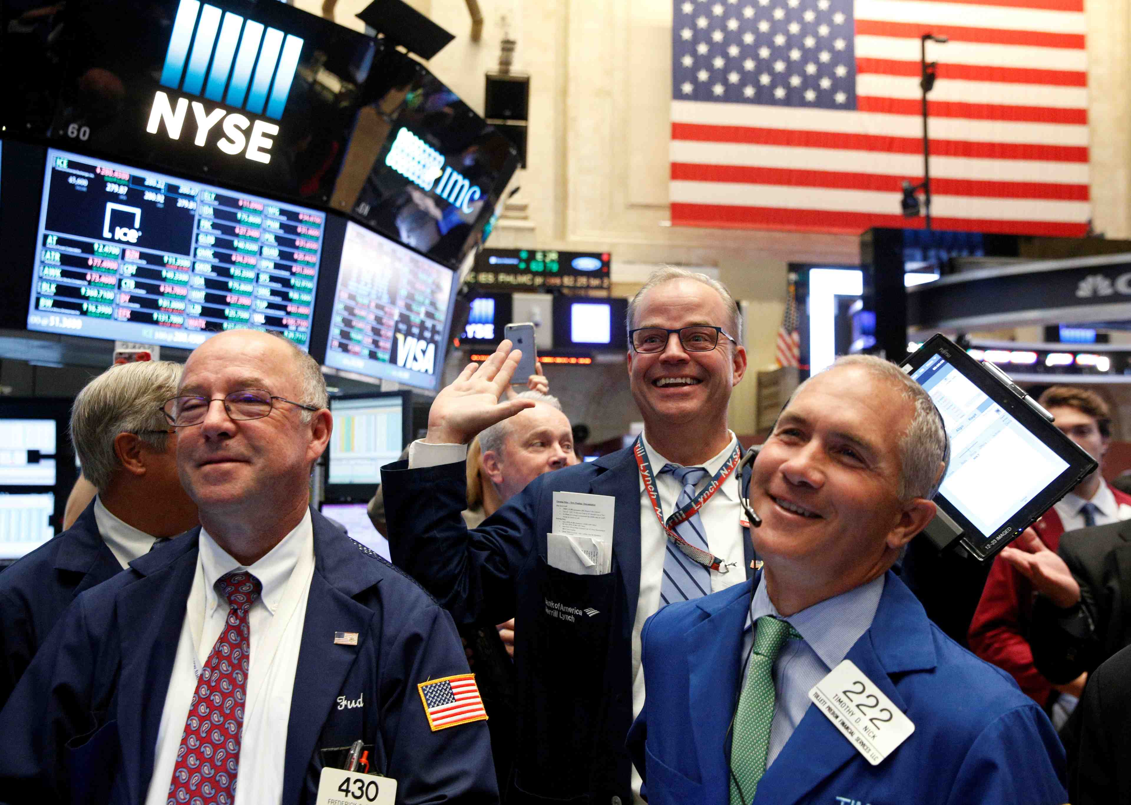 La bourse de new york finit en hausse