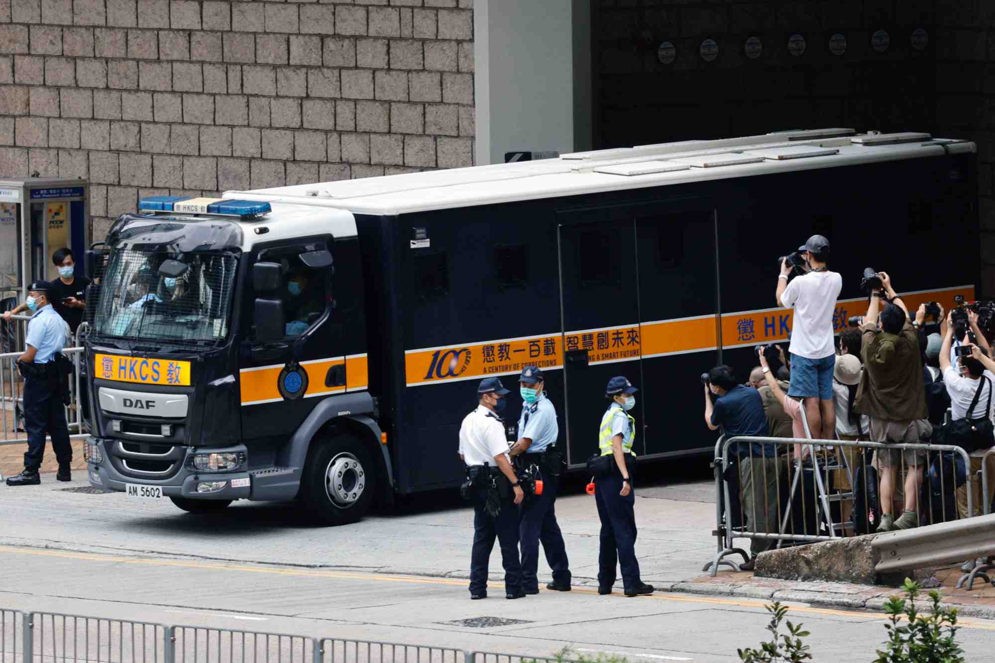 Hong kong: neuf ans de prison en vertu de la loi sur la securite nationale