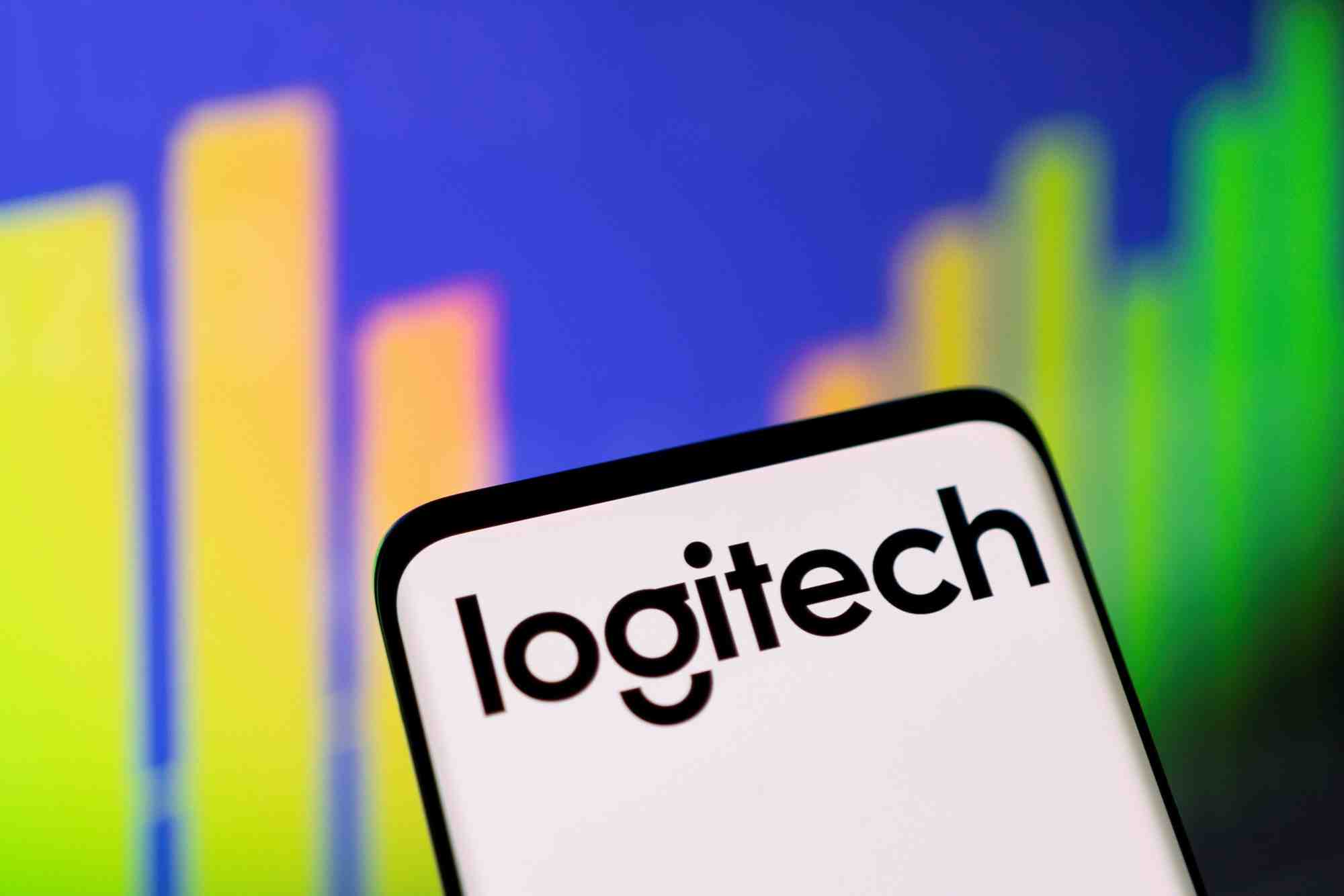 Illustration du logo de logitech