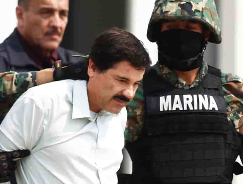 Capture du baron de la drogue mexicain joaquin "el chapo" guzman