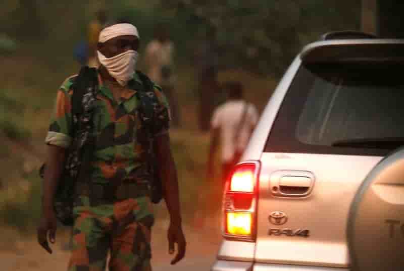 Des soldats en colere se deploient dans le centre de bouake