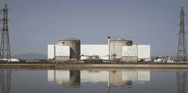 DÉBUT D'INCENDIE CHIMIQUE À LA CENTRALE NUCLÉAIRE DE FESSENHEIM