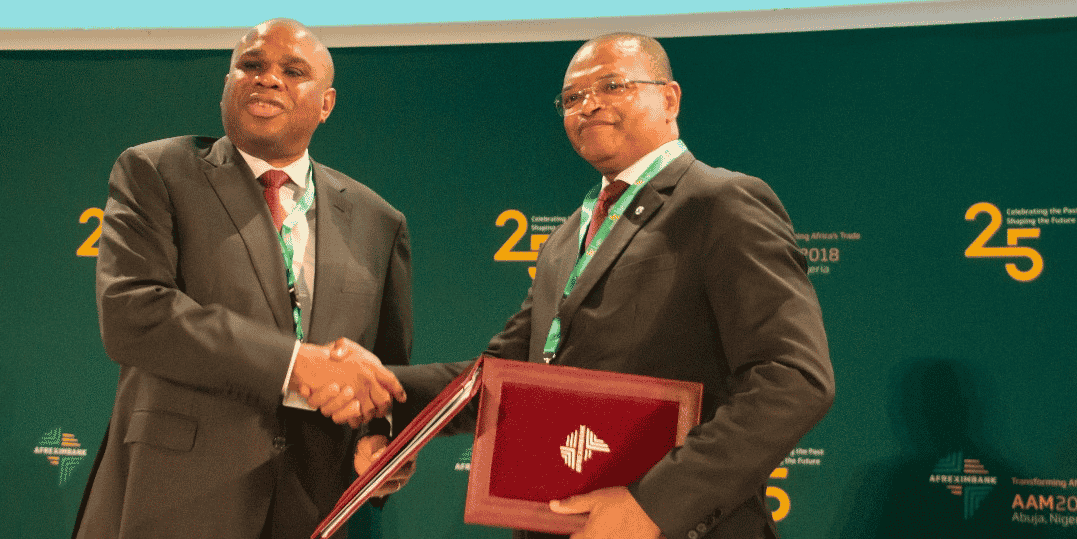 Afreximbank BDEAC CEMAC signature accord oramah