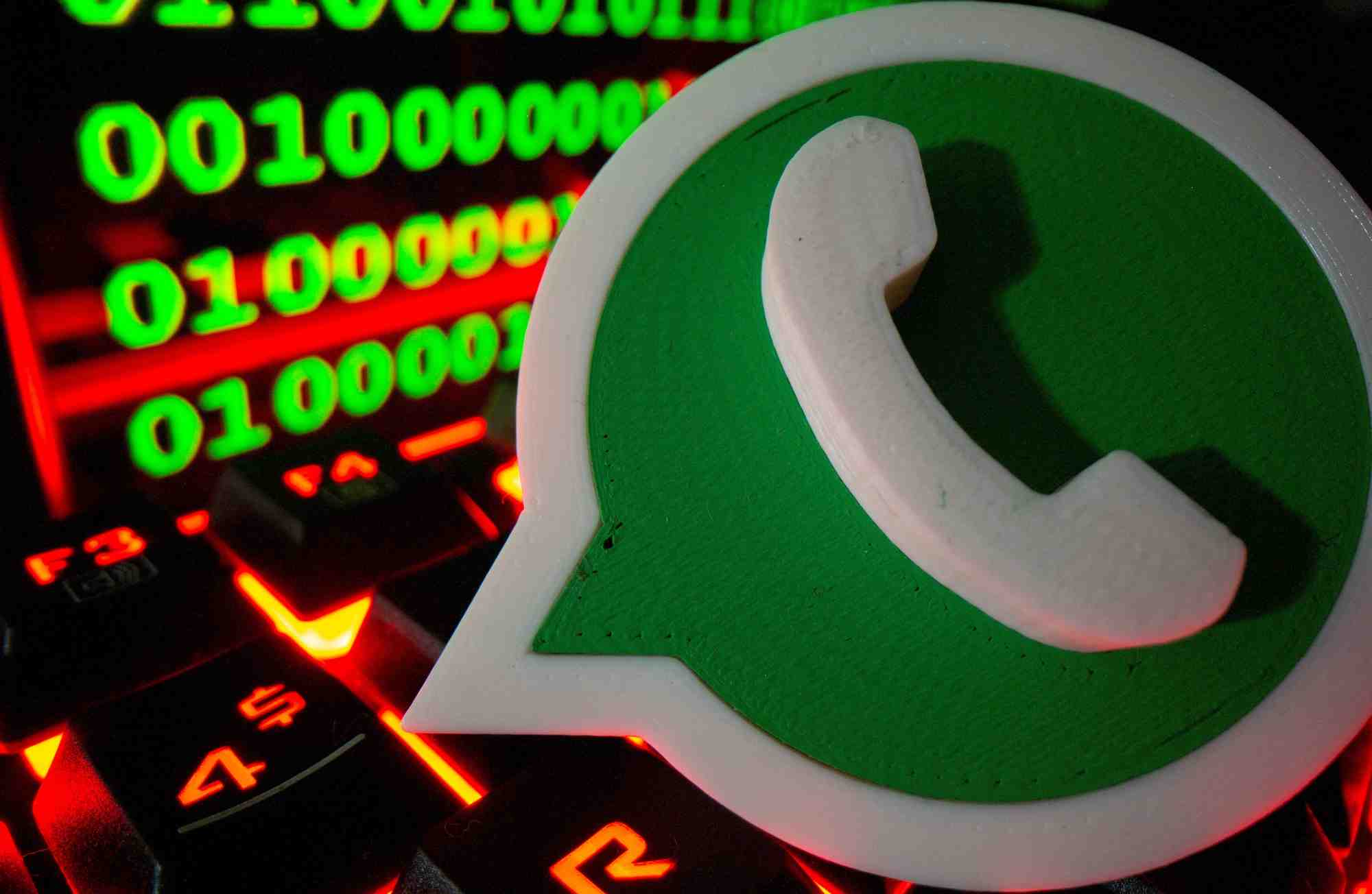 Photo d'archive du logo de whatsapp