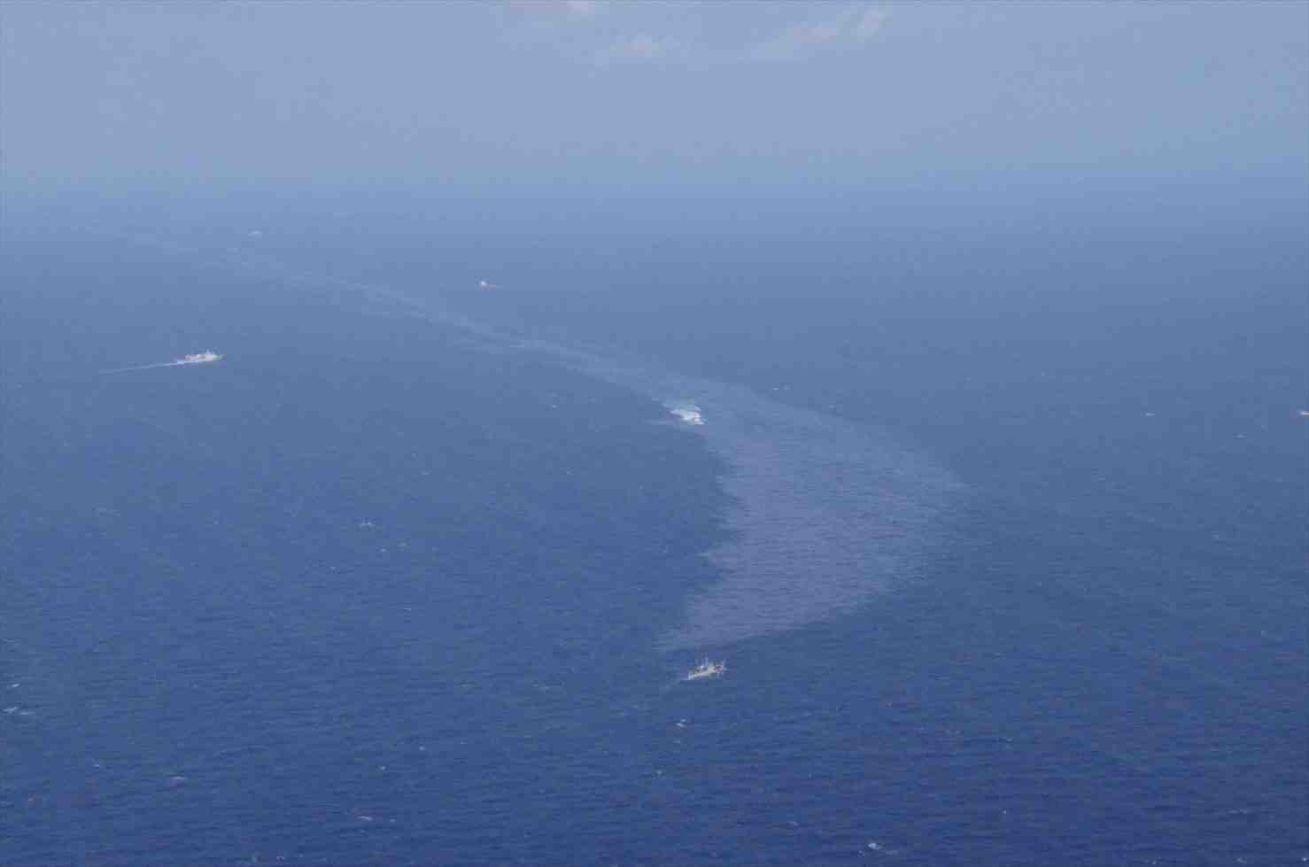 Chine: deux nappes de petrole dans les parages du tanker iranien