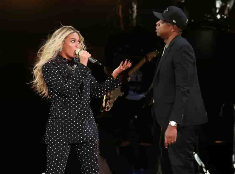 Jay-z et beyonce diffuseront la finale avant leur concert a paris