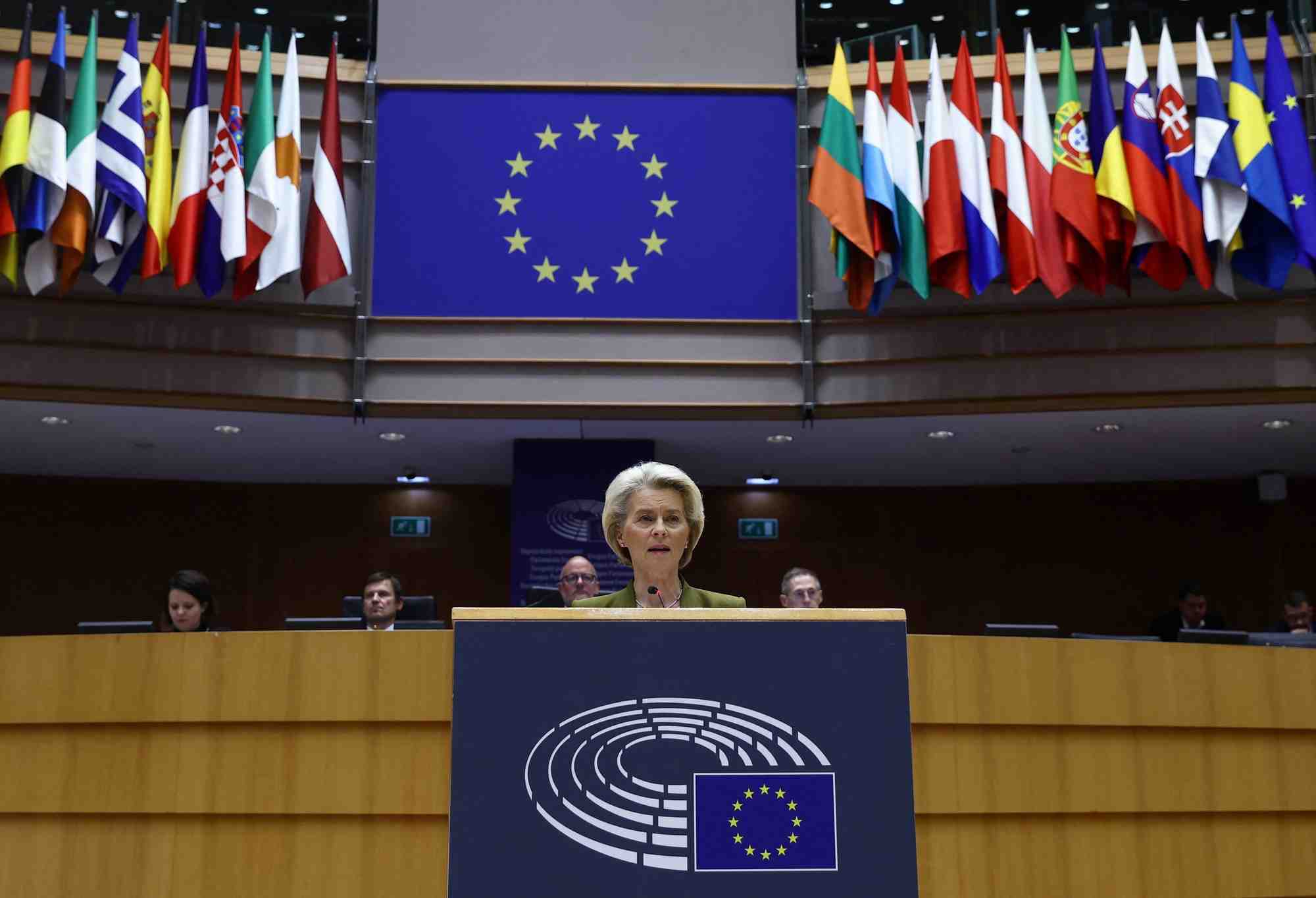 Session pleniere du parlement europeen a bruxelles
