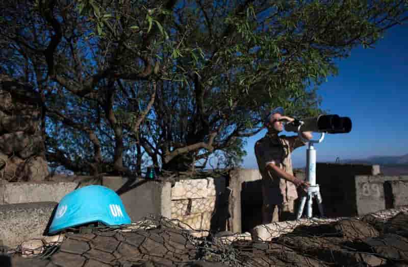 Des casques bleus détenus par un groupe armé dans le Golan