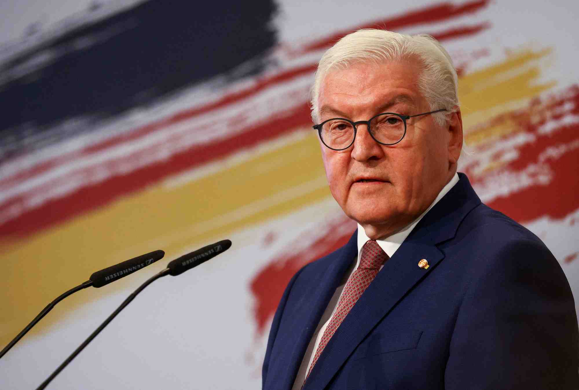 Photo du president allemand frank-walter steinmeier