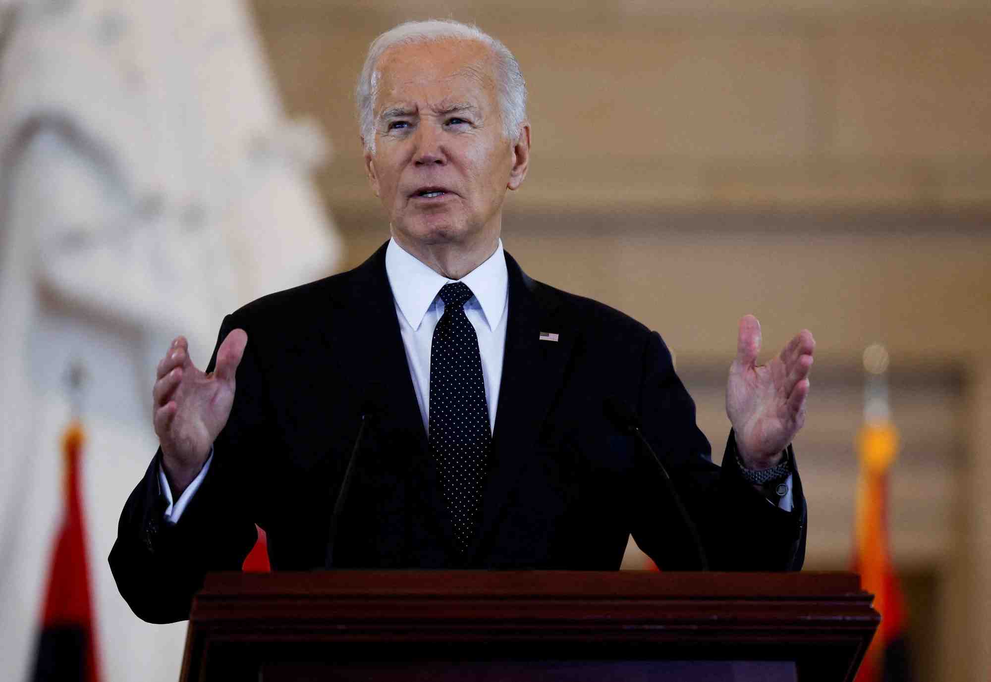 Photo d'archives du president americain, joe biden