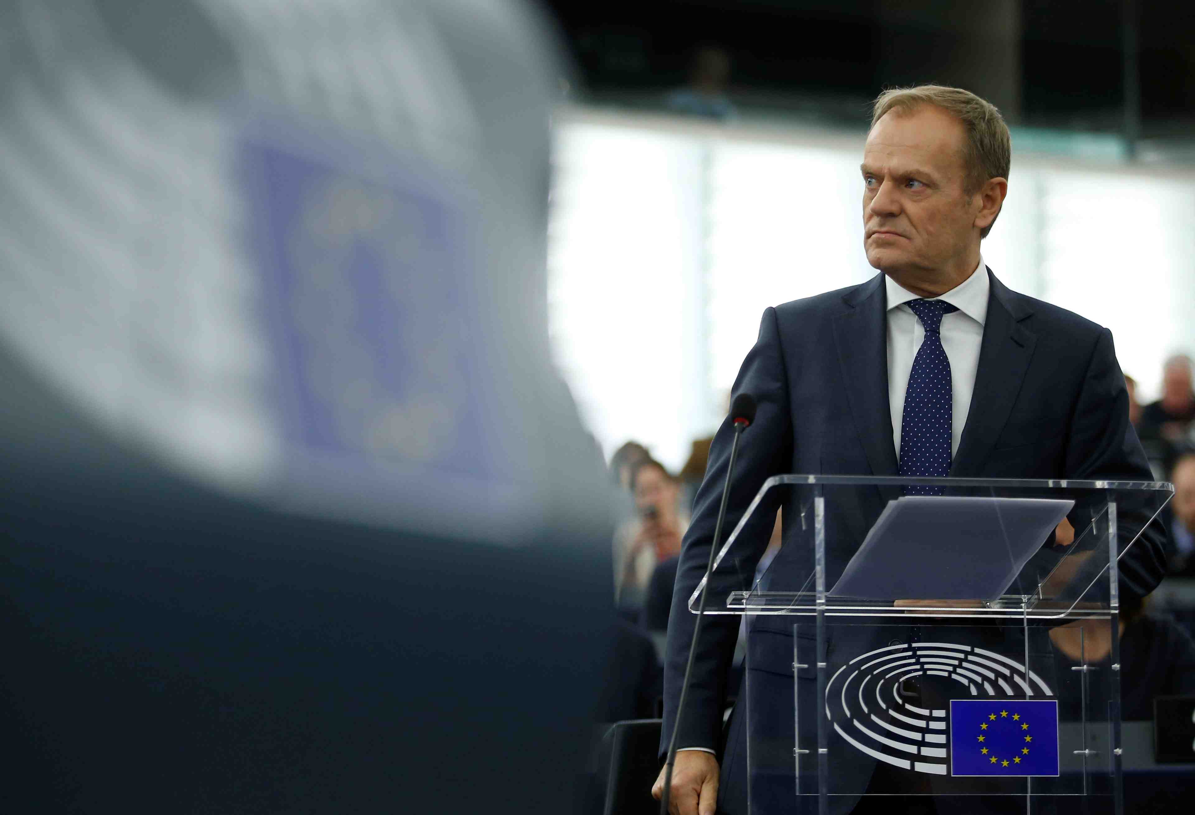Brexit: la proposition de tusk discutee par les ambassadeurs de l'ue