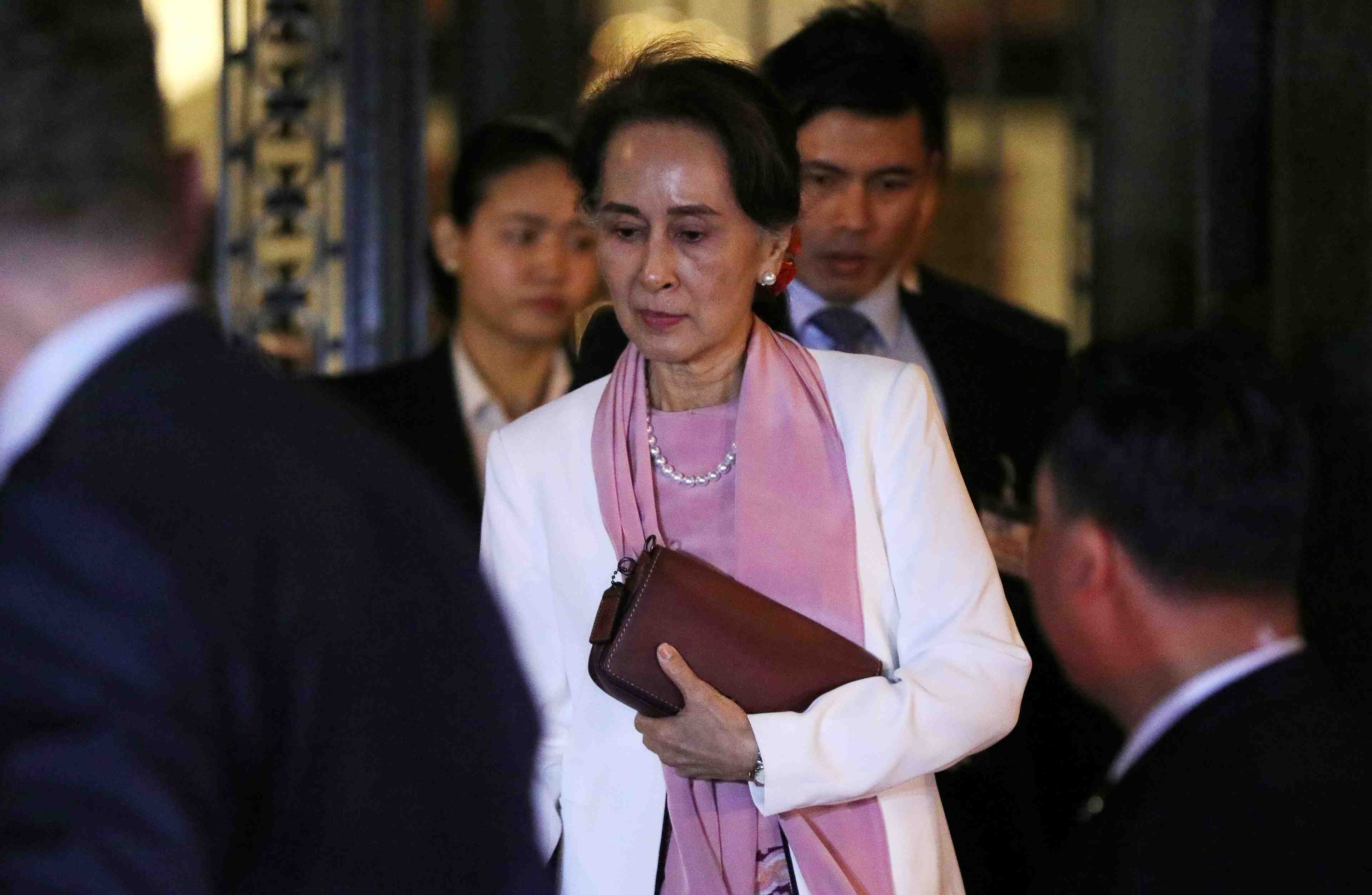Suu kyi exclue de la communaute des laureats du prix sakharov