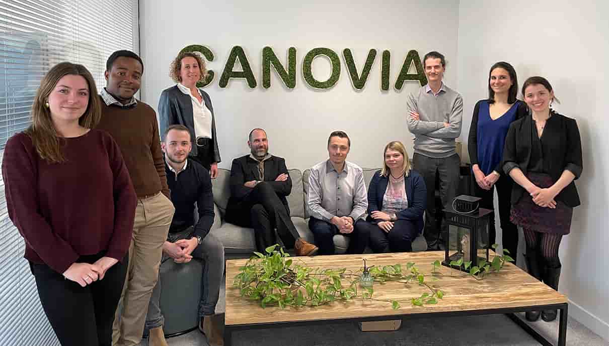 L'équipe pluridisciplinaire de Canovia