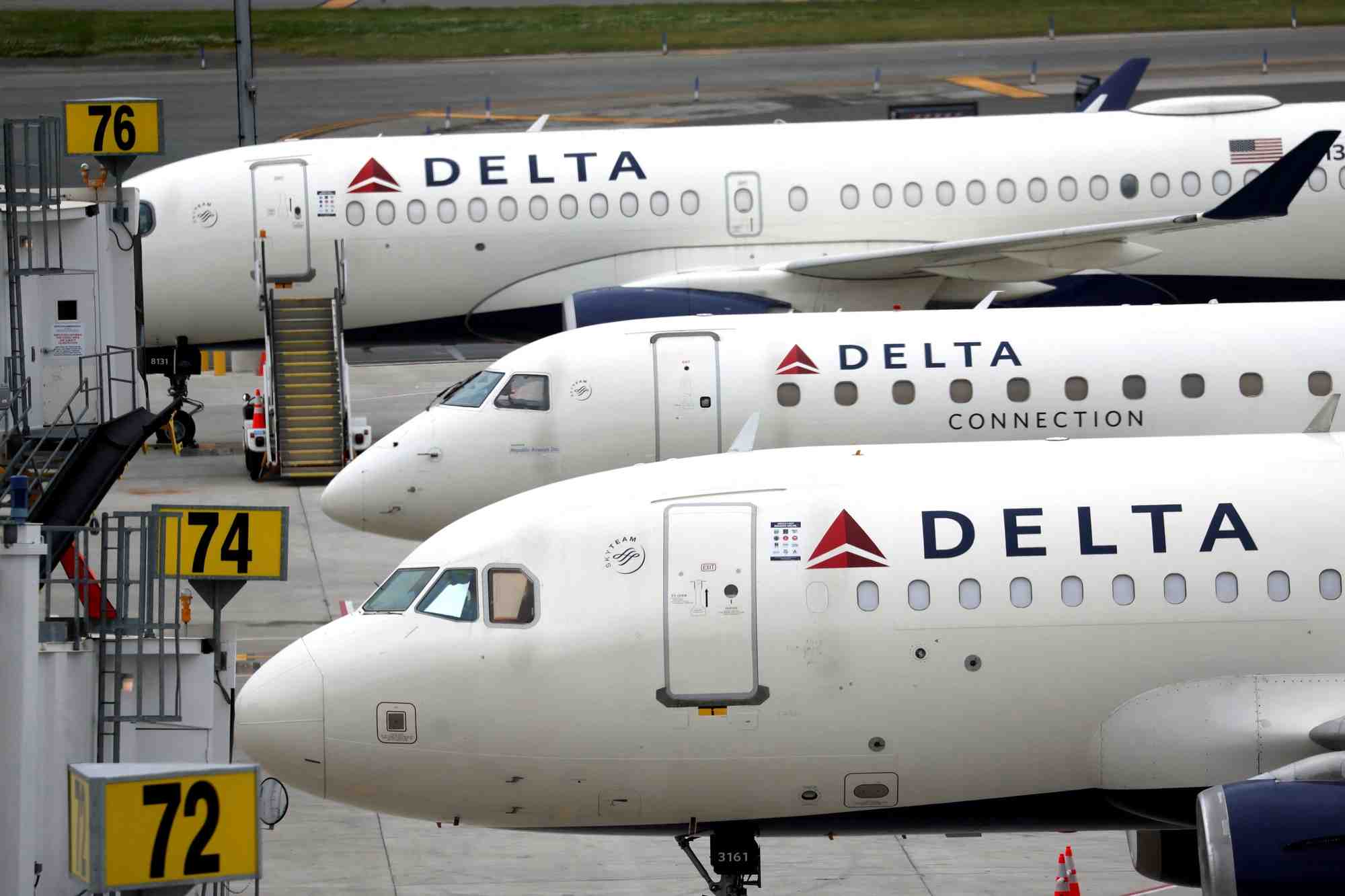 Photo d'archives d'avions de delta airlines