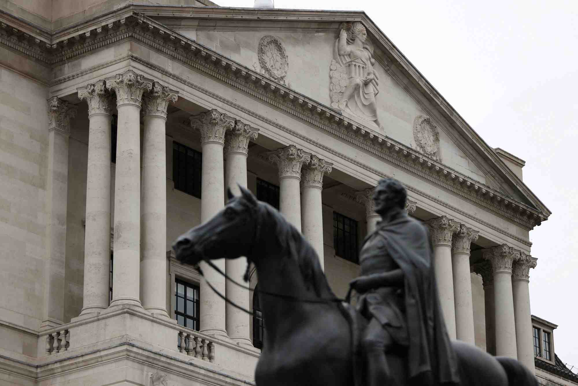 Photo d'archives: la banque d'angleterre a londres
