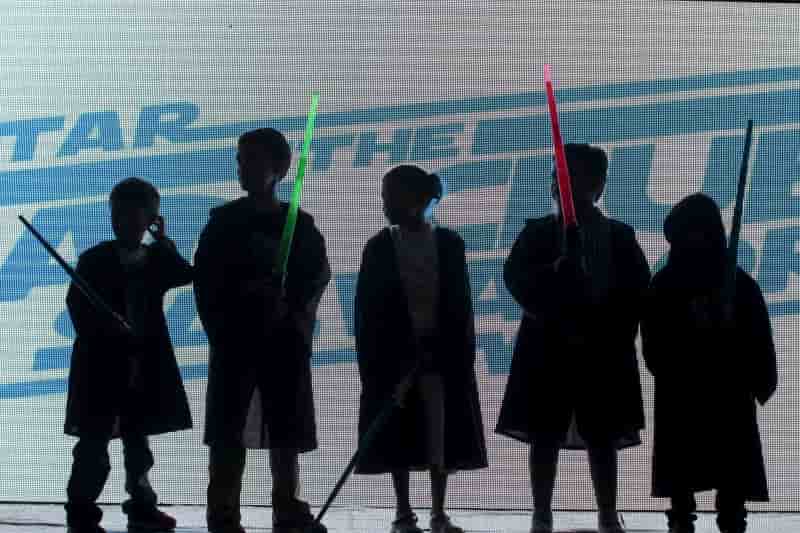 Les jouets star wars ont rapporte 641 millions d'euros aux usa
