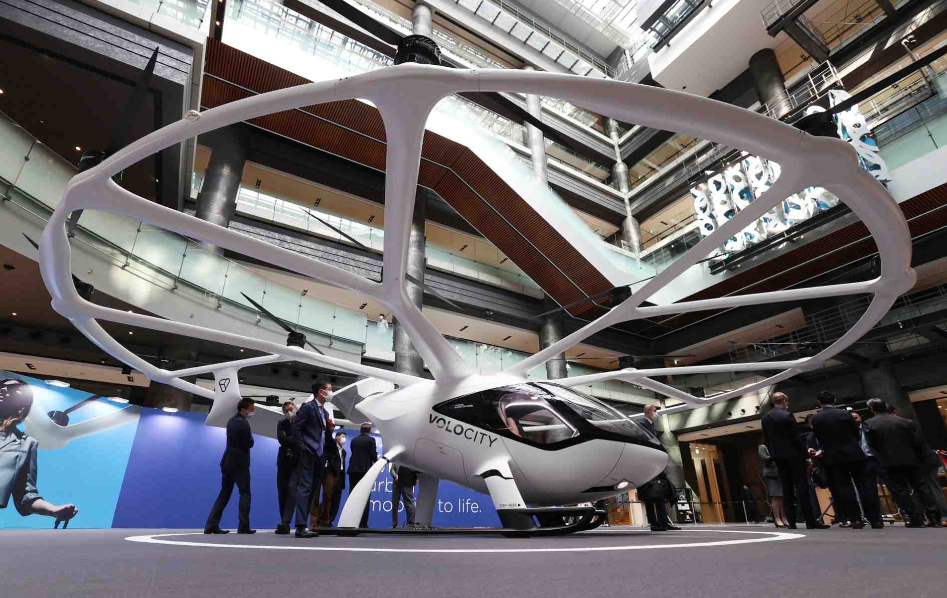 Le Volocity présenté en mars 2023 au Japon.