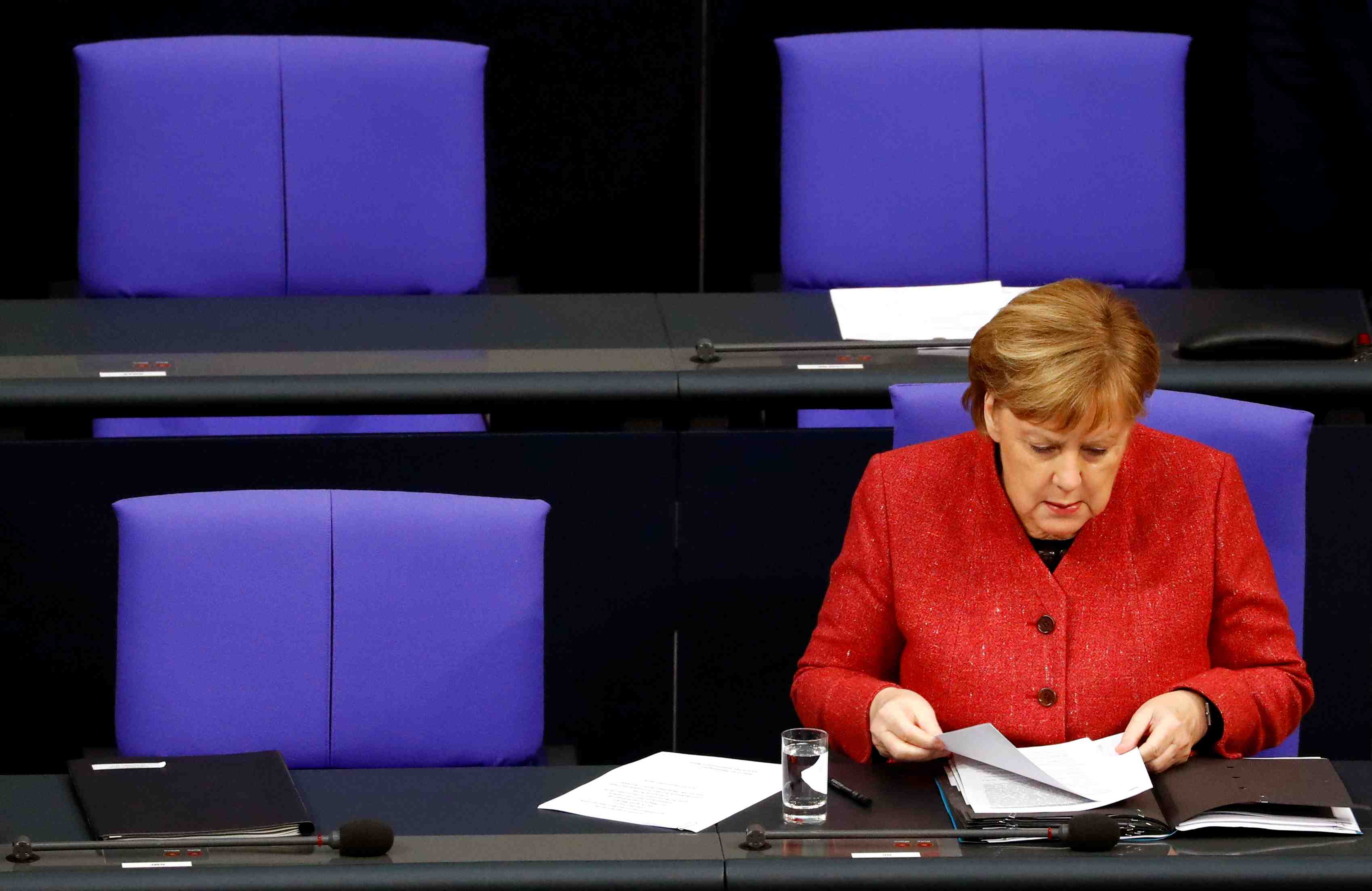 Merkel: "nous n'avons aucune intention de changer l'accord sur le brexit"