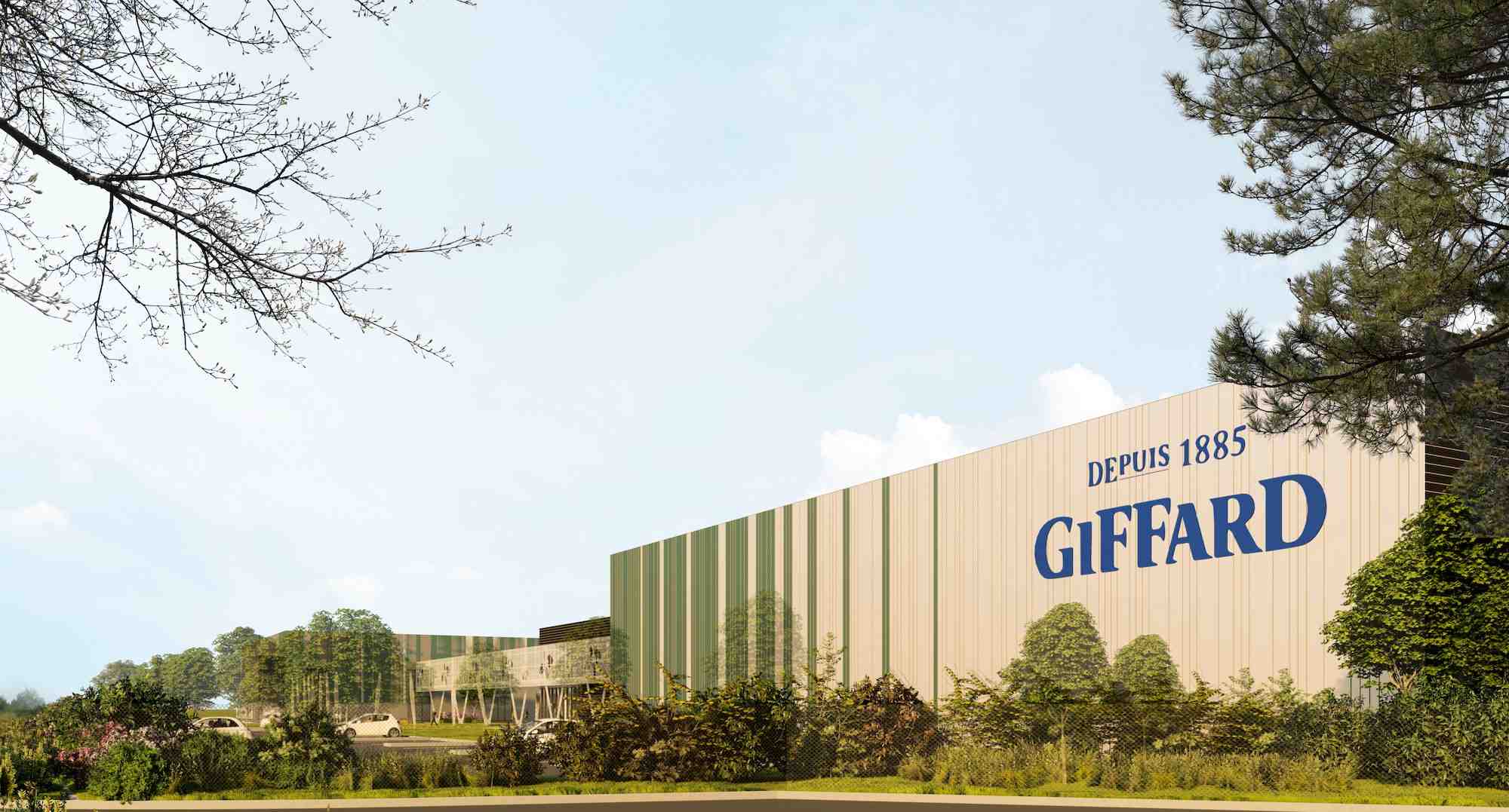 Celsius Energy déploie sa solution de géoénergie pour chauffer et rafraîchir le nouveau site de production du liquoriste Giffard, près d'Angers (Maine-et-Loire).