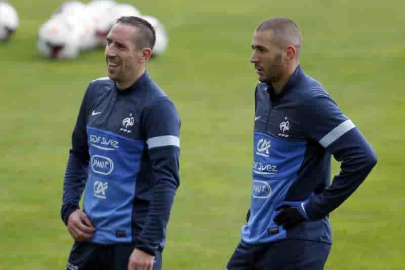 Franck Ribéry et Karim Benzema jugés dans l'affaire Zahia