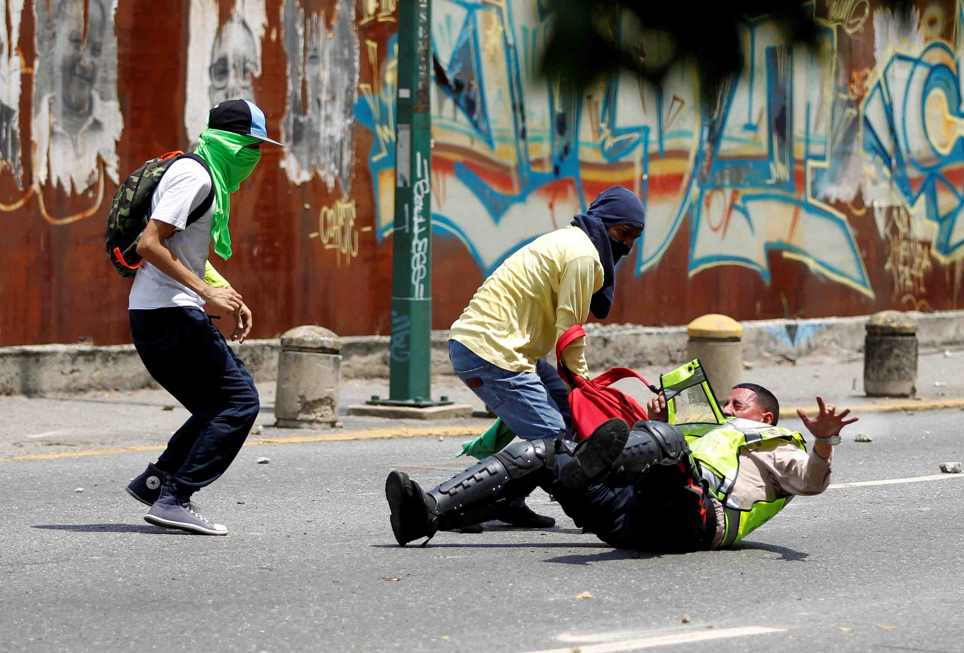 La contestation antigouvernementale s'etend au venezuela