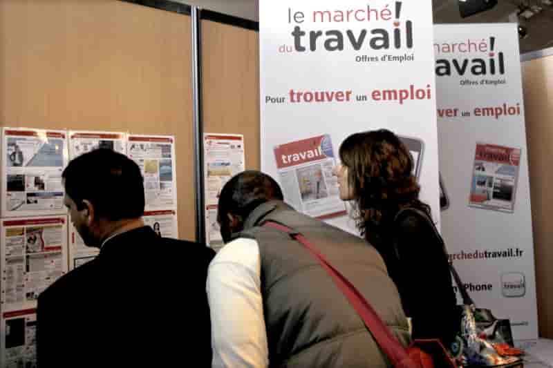 Net rebond des embauches dans le prive en fevrier en france