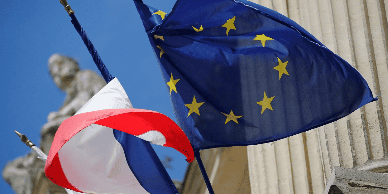Drapeau européen, Europe