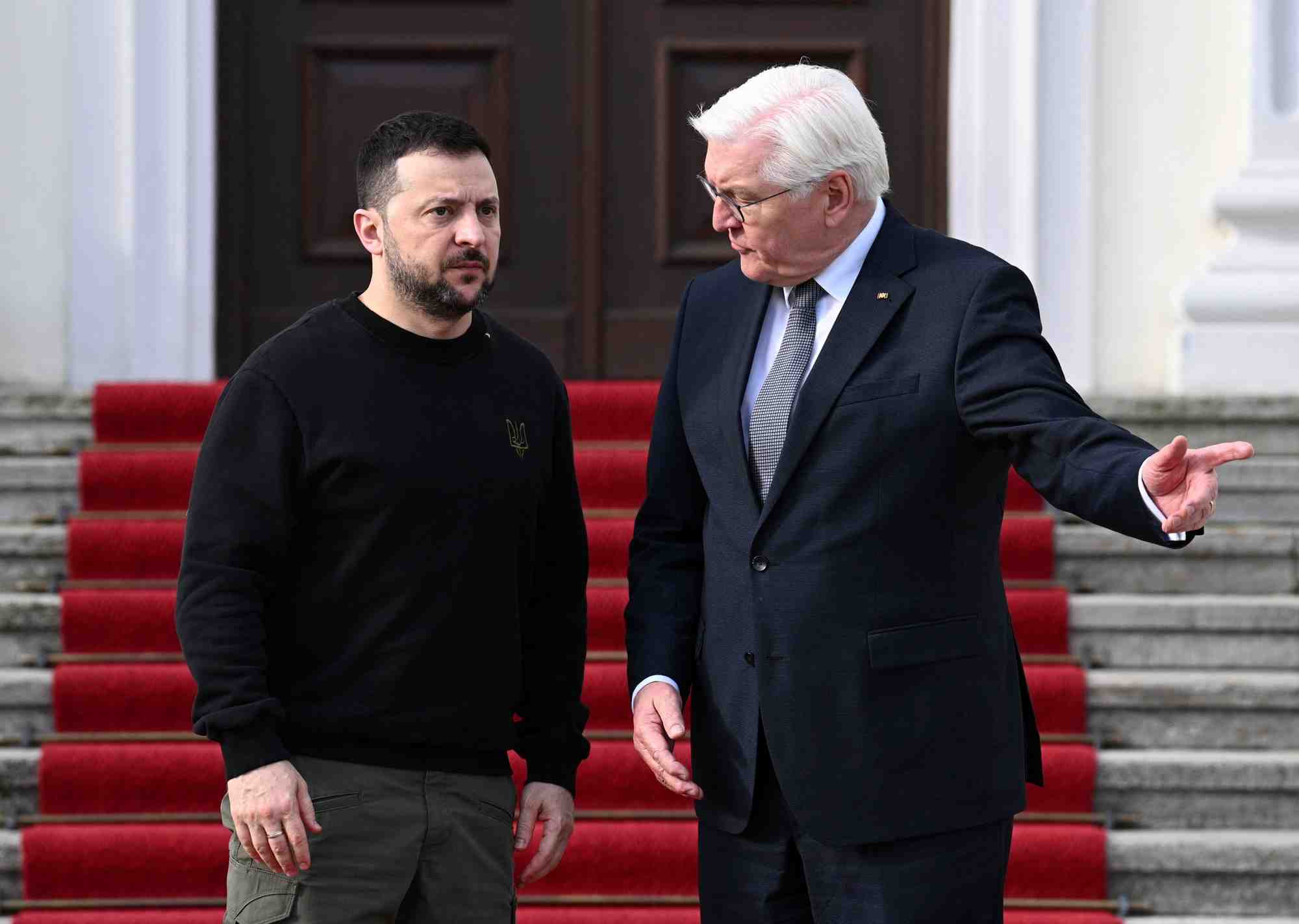 Steinmeier rencontre zelensky a berlin