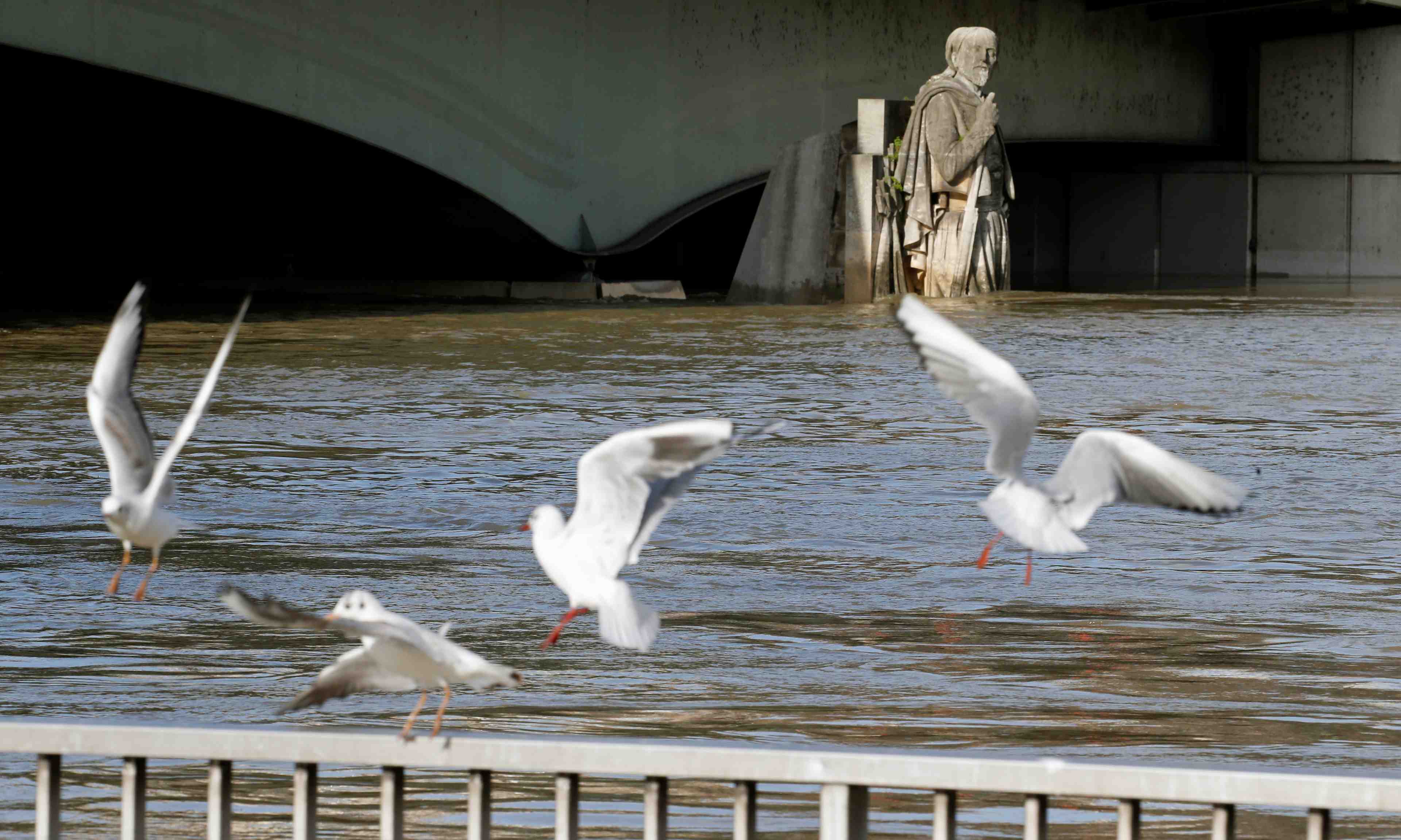 Crues: la seine ne devrait pas depasser son niveau de 2016