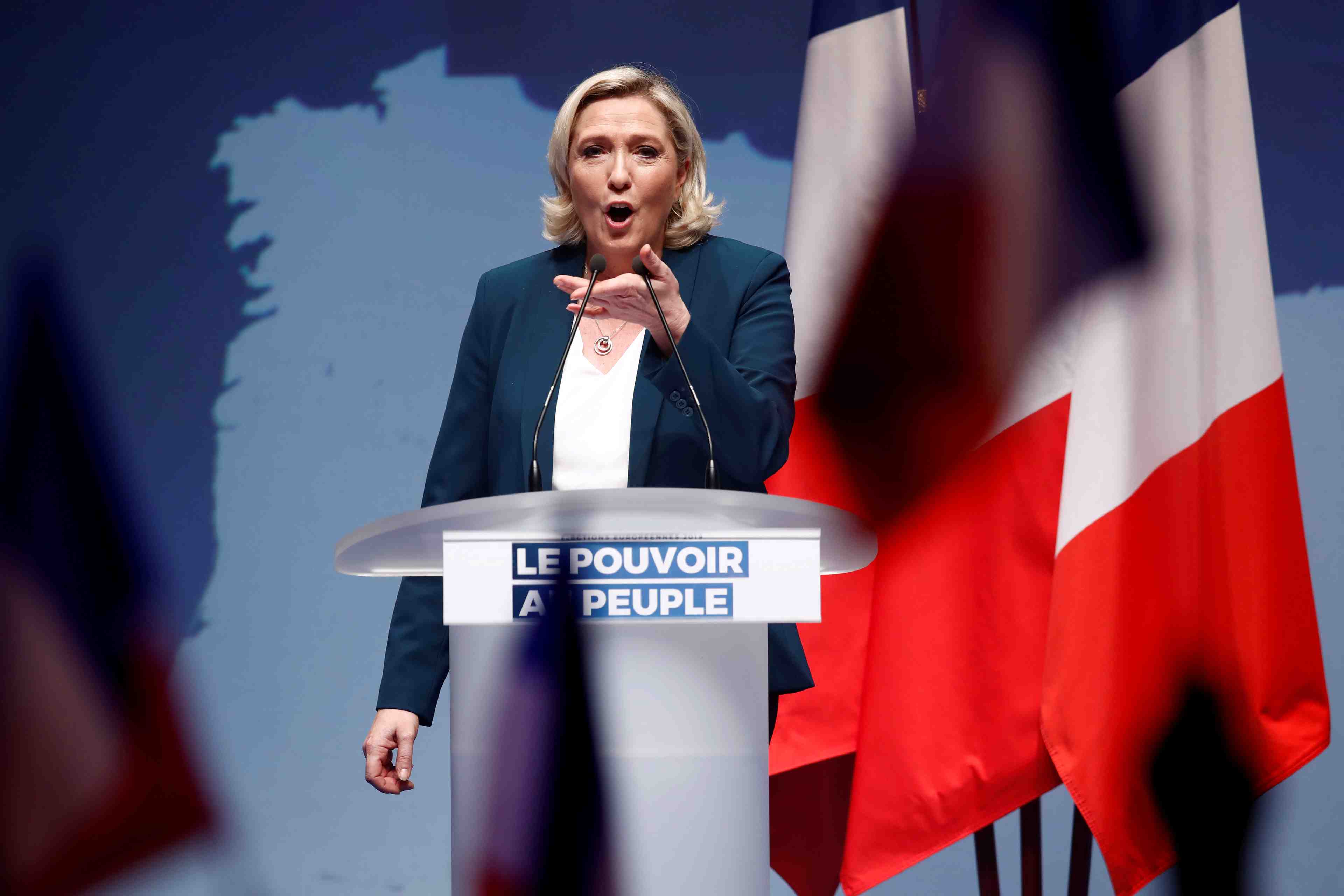 Le rn en tete des intentions de vote, devant larem
